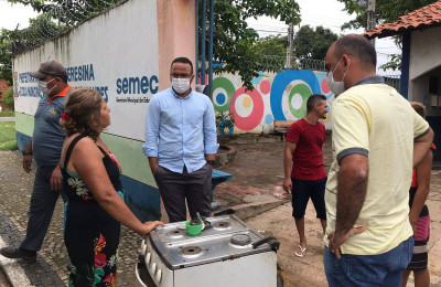 Equipes da FMS realizam diagnóstico situacional das famílias em abrigos de Teresina